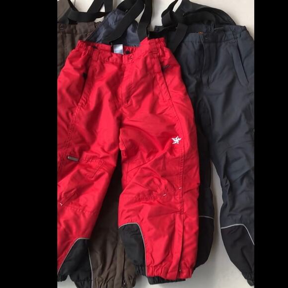 New warm wind waterproof snow ski pants 3-4 T - Picture 8 of 10